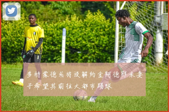 多特蒙德或将设解约金阿德耶米妻子希望其前往大都市踢球